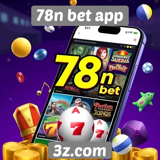 Variedade de jogos disponíveis no 78n bet app